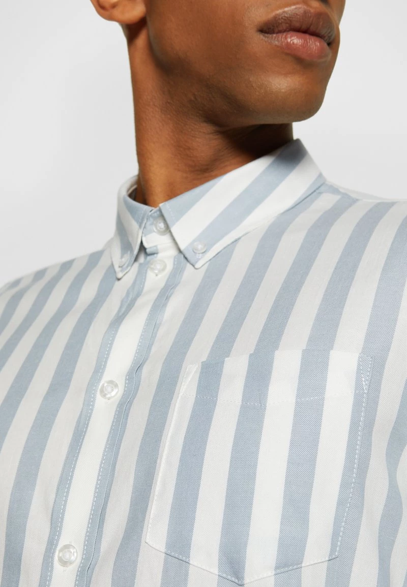 Pier One Hombre Camisa - Light Blue/white 8 Pier One Hombre Camisa - Light Blue/white - Imagen 6
