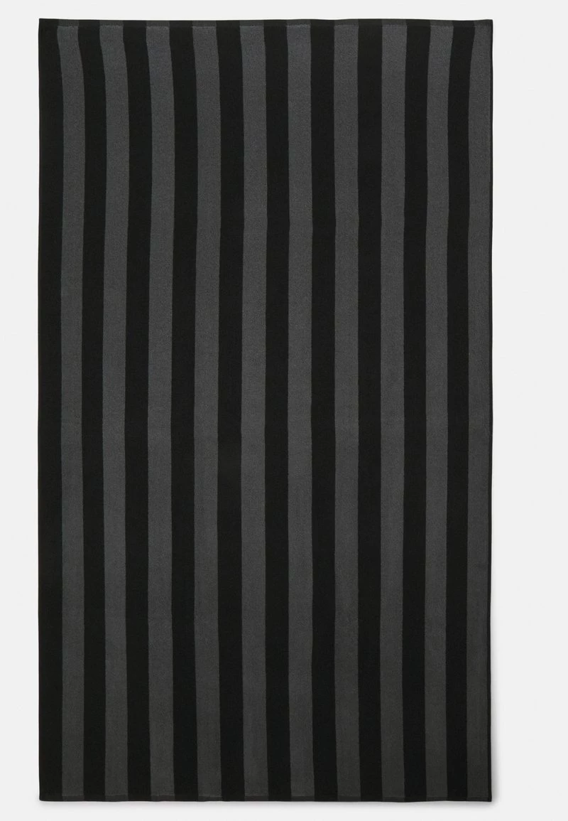 Pier One BEACH TOWEL 180x100CM 500 GSM - Toalla De Playa - Black/dark Grey, Hombre 2 Pier One BEACH TOWEL 180x100CM 500 GSM - Toalla De Playa - Black/dark Grey, Hombre