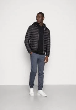 Pier One Hombre PLAIN SKATER HOODY - Jersey Con Capucha - Black -Ofertas Pier One Tienda e290b6cacc70486aa1c61cf586508e18