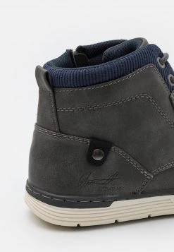 Pier One Hombre Zapatillas Altas - Dark Grey -Ofertas Pier One Tienda e2feeff905044e28bf9eadd1fe4102b3