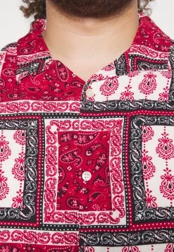 Pier One Hombre PAISLEY - Camisa - Red-beige -Ofertas Pier One Tienda e37f730c11974ad5b59e611acd5207f4