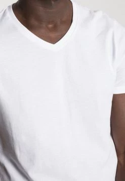 Pier One Hombre 3 PACK - Camiseta Básica - White/black/light Grey -Ofertas Pier One Tienda e59fd4a773ff4e2da1f149bee48df656