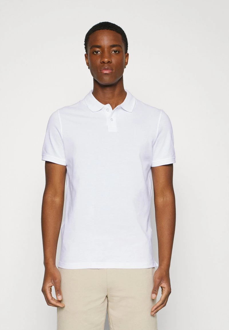 Pier One Hombre 3 PACK - Polo - Bordeaux/white/dark Blue 4 Pier One Hombre 3 PACK - Polo - Bordeaux/white/dark Blue - Imagen 2