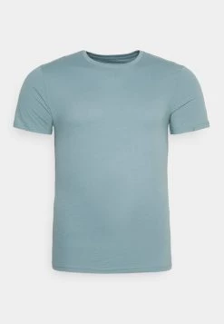 Pier One 5 PACK - Camiseta Básica - Orange/dark Blue/green, Hombre -Ofertas Pier One Tienda e72295a280a24601b11b70d81d406ffa