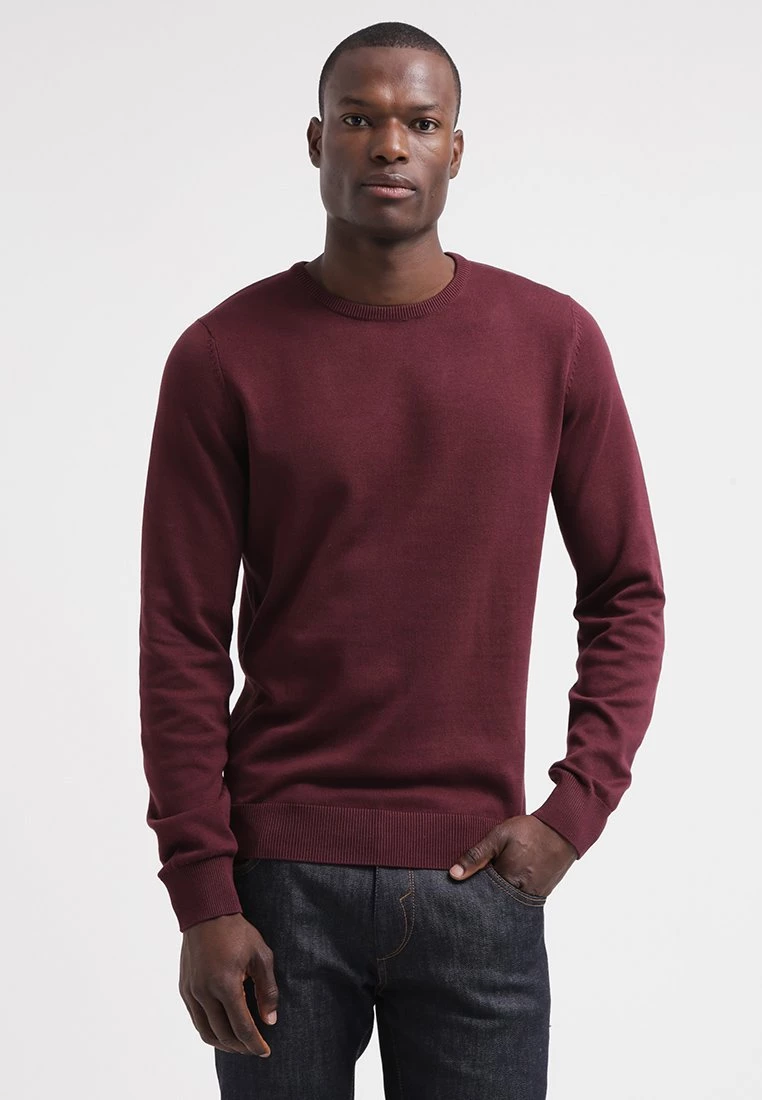 Pier One Hombre Jersey De Punto - Bordeaux 3 Pier One Hombre Jersey De Punto - Bordeaux