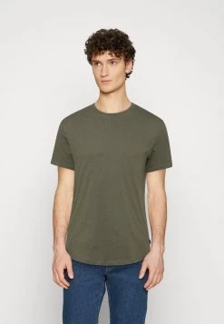 Pier One Hombre 5 PACK - Camiseta Básica - Mottled Brown/mottled Light Grey/mottled Dark Grey -Ofertas Pier One Tienda ec2c96b1ed2b48c9a5ebd0d7e490594c