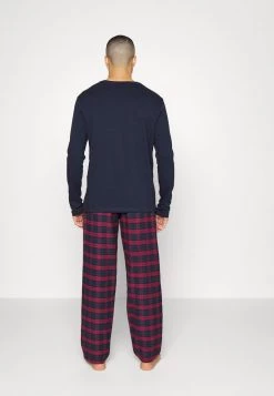 Pier One Hombre Pijama - Dark Blue/bordeaux -Ofertas Pier One Tienda edf9368d17114e65859399b2a3ccaa92