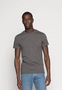 Pier One 3 PACK - Camiseta Básica - Black/grey/green, Hombre -Ofertas Pier One Tienda ee89d58fc61140e19ce307b0b3b5e4cf