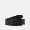 Pier One Hombre LEATHER - Cinturón - Black -Ofertas Pier One Tienda eeda5c2b212845a780d08bff8fa7dbe6