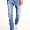 Pier One Hombre DISTRESSED DENIM SLIM FIT - Vaqueros Slim Fit - Light Blue 2 Pier One Hombre DISTRESSED DENIM SLIM FIT - Vaqueros Slim Fit - Light Blue -Ofertas Pier One Tienda eeeef9b09e5745beb8ea149d3df01281