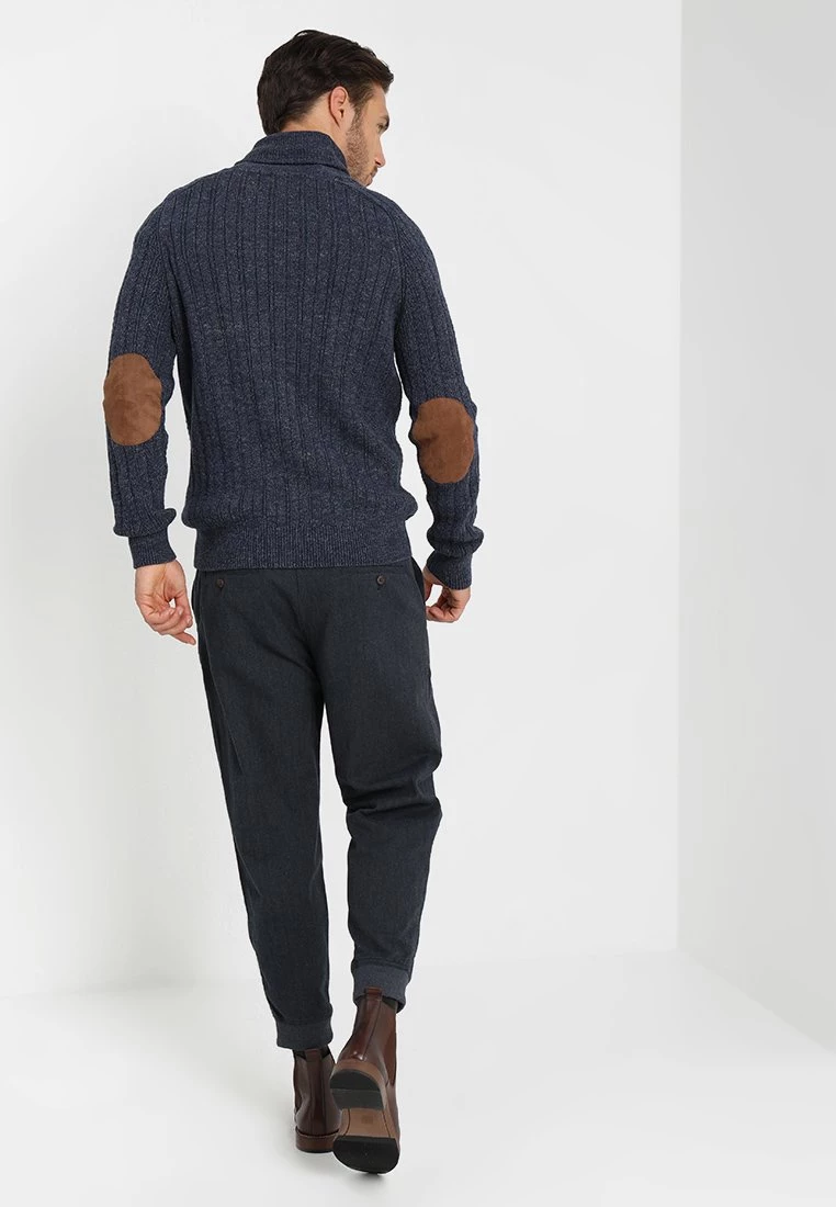 Pier One Hombre Chaqueta De Punto - Mottled Blue 5 Pier One Hombre Chaqueta De Punto - Mottled Blue - Imagen 3