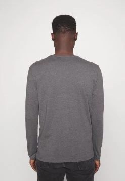 Pier One Hombre Camiseta De Manga Larga - Dark Grey Melange -Ofertas Pier One Tienda f35685a0e4bf407199ea236fecc99e93