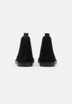 Pier One Hombre LEATHER - Botines - Black -Ofertas Pier One Tienda f417dcd64edd42f79e125bedec45ff9d