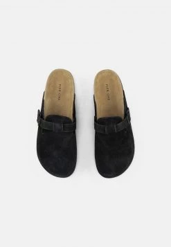 Pier One Unisexo Sandalias Planas - Black -Ofertas Pier One Tienda f59c33f6c7a3479bb78b29b076385564