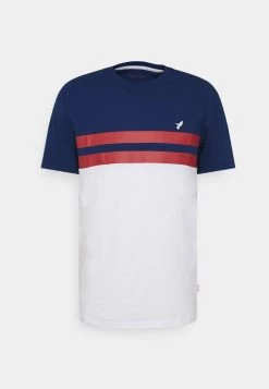 Pier One Hombre Camiseta Estampada - Blue/red -Ofertas Pier One Tienda f5b2e9a719ef4f15893313e8c9b28aae