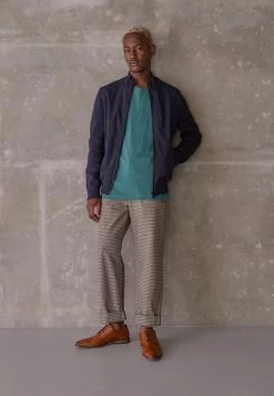 Pier One Hombre LEATHER - Zapatos Con Cordones - Cognac