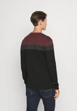 Pier One Hombre Camiseta De Manga Larga - Bordeaux/dark -Ofertas Pier One Tienda f836aa413fd9468b9074abc4cfe0ed61