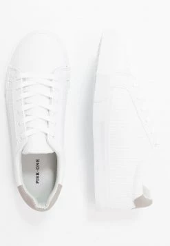 Pier One Unisexo UNISEX - Zapatillas - White/grey -Ofertas Pier One Tienda f8a70170758748cabfbe10ec7317fe2a