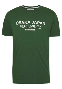 Pier One Hombre OSAKA TEE - Camiseta Estampada - Green -Ofertas Pier One Tienda f9ffb5961b9649b2add9c0a95b3f22fd