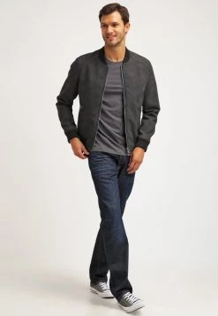 Pier One Hombre 2 PACK - Camiseta Básica - Dark Grey Melange -Ofertas Pier One Tienda fa42a2f7ba6b41128095e2f569b93ffe