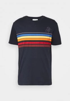 Pier One Hombre Camiseta Estampada - Dark Blue -Ofertas Pier One Tienda fa7a5a772d434d0cb62486751818cff8