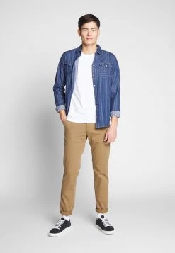 Pier One Hombre 2 PACK - Camiseta Básica - White/dark Blue -Ofertas Pier One Tienda fc0637525aa84c67b66ae9c9991233d8