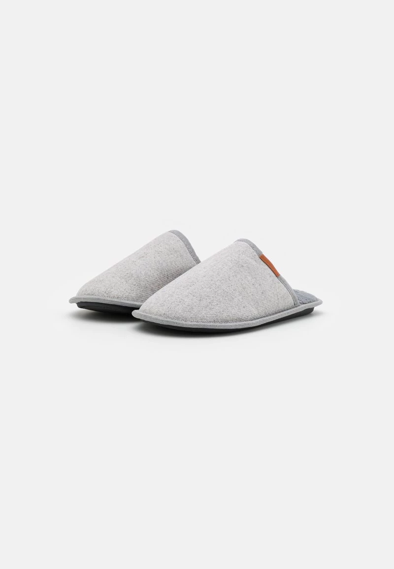 Pier One Hombre Pantuflas - Grey 4 Pier One Hombre Pantuflas - Grey - Imagen 2