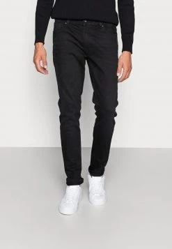Pier One Hombre Vaqueros Pitillo - Black Denim