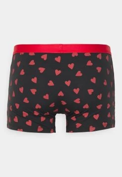 Pier One Hombre VALENTINE'S HEARTS BOXERS 2PACK - Culotte - Black/red -Ofertas Pier One Tienda ff23876d24c74db3b50751369341c0cb
