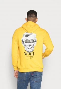 Pier One Unisexo Jersey Con Capucha - Yellow